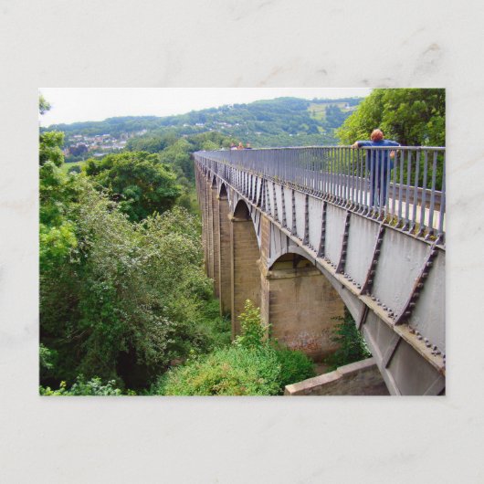 Thomas Telford's Aquaduct, Llangollen Briefkaart (Voorkant)