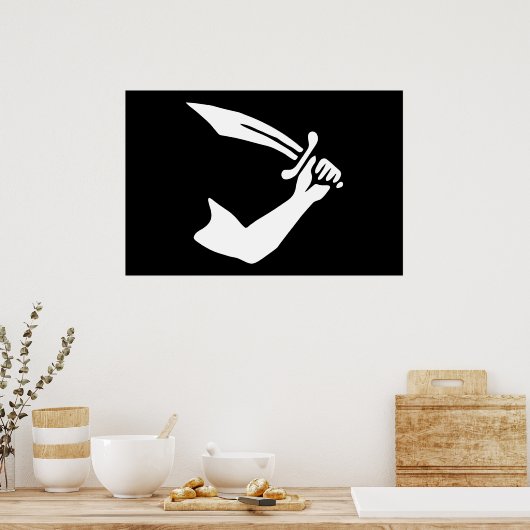 Thomas Tew Poster (Keuken)