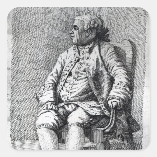 Thomas Townshend, 1st Viscount Sydney Vierkante Sticker (Voorkant)