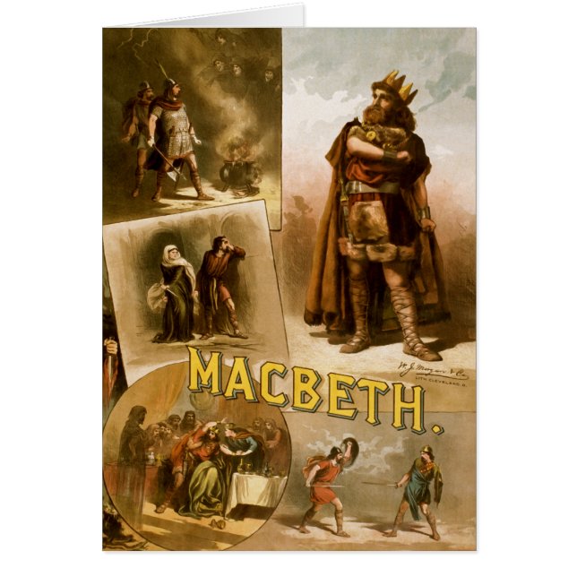 Thomas W. Keene in William Shakespeare's MacBeth (Voorkant)