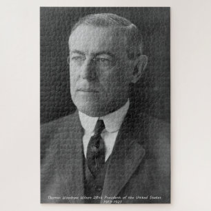 Thomas Woodrow Wilson 28e President van Amerika Legpuzzel