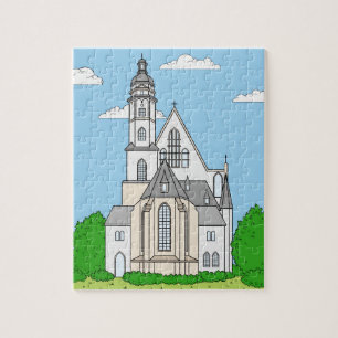 Thomaskirche Leipzig - Johann Sebastian Bach Legpuzzel
