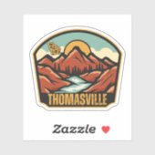 Thomasville, Georgia Sticker (Vel)