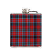 Thompson Clan Tartan Red en Blue Pset Heupfles (Achterkant)
