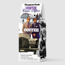THOMPSON CROWN koffie, zak van 340g, donkere roast