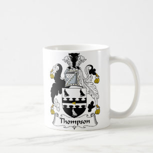 Thompson Family Crest Koffiemok