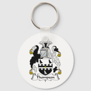 Thompson Family Crest Sleutelhanger