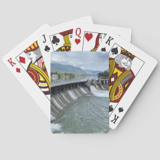 Thompson Herfsten Dam Pokerkaarten (Achterkant)