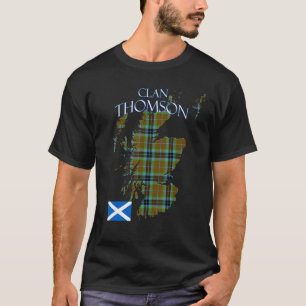 Thompson Schotse Clan Tartan Schotland T-shirt
