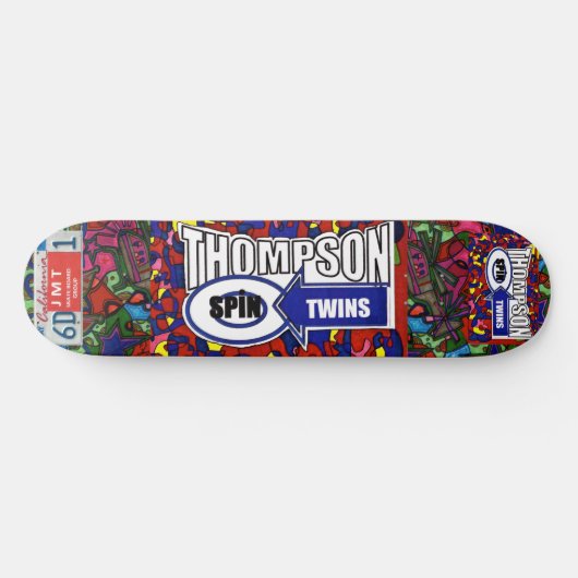 THOMPSON SPIN TWINS JMT8 1/2" Skateboard Deck (Horz)
