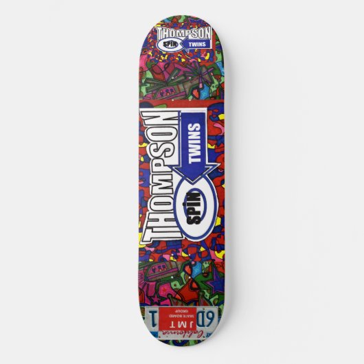 THOMPSON SPIN TWINS JMT8 1/2" Skateboard Deck (Recto)