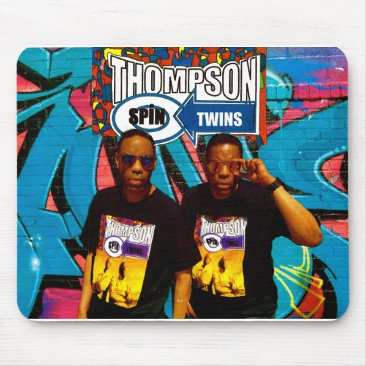 THOMPSON SPIN TWINS Mousepad Muismat (Voorkant)