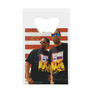 THOMPSON SPIN TWINS (OFFICIËLE MERCHANDISE) TOUR KREDIETKAART FLESSENOPENER