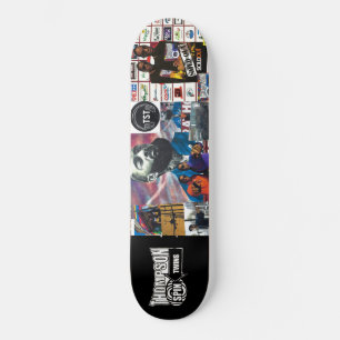 THOMPSON SPIN TWINS (OFFICIËLE MERCHANDISE) TOUR SKATEBOARD