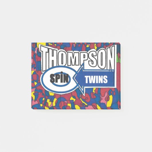 Thompson Spin Twins. Post-it® Notes (Voorkant)