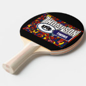 THOMPSON SPIN TWINS Raquette de Ping Pong (Devant Angle)