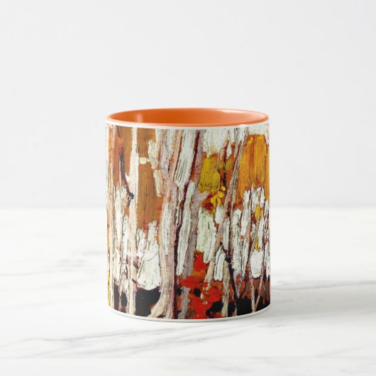 Thomson - Autumn Birches, Mok (Midden)