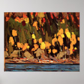 Thomson - Birches en Cedars Poster (Voorkant)