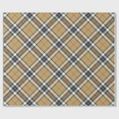 Thomson Camel Tartan Pattern Mode Cadeaupapier (Vlak)