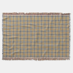 Thomson Camel Tartan Pset Pattern Family Mode Deken