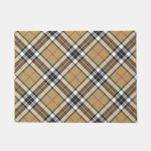 Thomson Camel Tartan Pset Pattern Family Mode Deurmat (Voorkant)