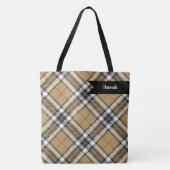 Thomson Camel Tartan Pset Pattern Family Mode Draagtas (Voorkant)