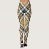 Thomson Camel Tartan Pset Pattern Family Mode Leggings (Achterkant)