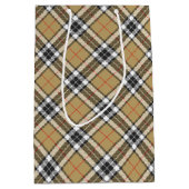 Thomson Camel Tartan Pset Pattern Family Mode Medium Cadeauzakje (Voorkant)