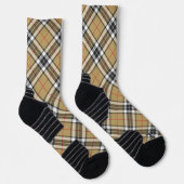 Thomson Camel Tartan Pset Pattern Family Mode Sokken (Rechts)