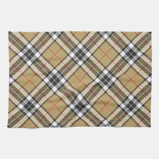 Thomson Camel Tartan Pset Pattern Family Mode Theedoek (Horizontaal)
