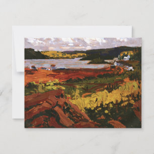 Thomson - Canoe Lake, Mowat Lodge Kaart