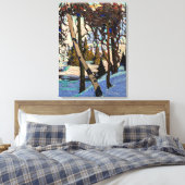 Thomson - Early Snow Canvas Afdruk (Insitu (Slaapkamer))