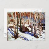 Thomson - Early Spring, Canoe Lake Briefkaart (Voorkant / Achterkant)