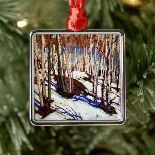 Thomson - Early Spring, Canoe Lake Metalen Ornament (Boom)