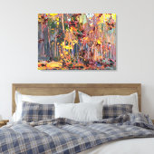 Thomson - Esdoornboompjes Canvas Afdruk (Insitu (Slaapkamer))