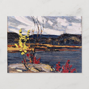 Thomson - Herfst, Algonquin Park, 1916 Briefkaart