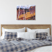 Thomson - Moonlight, Algonquin Park Canvas Afdruk (Insitu (Slaapkamer))