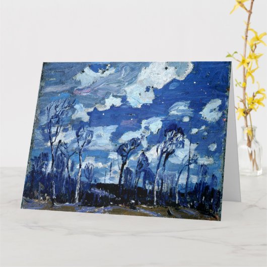 Thomson - Nocturne, De Berken, Kaart (Gele Bloem)