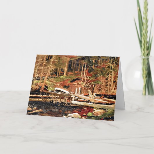 Thomson - Old Lumber Dam, Algonquin Park Kaart (Voorkant)