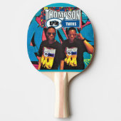 THOMSON SPIN TWINS. Raquette de Ping Pong (Devant)
