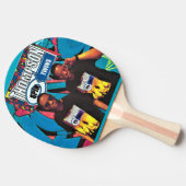 THOMSON SPIN TWINS. Raquette de Ping Pong (Côté)