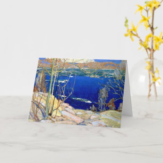 Thomson - Spring Ice Kaart (Gele Bloem)