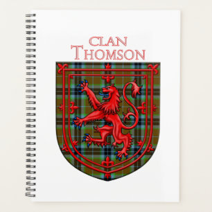 Thomson Tartan Scottish Play Lion Rampant Planner