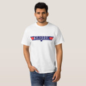 THONDER PISTOOL T SHIRT TOP PISTOOL STIJL (Voorkant volledig)