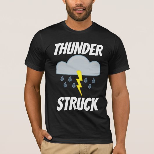 THONDER STRUCK  T-shirts (Voorkant)