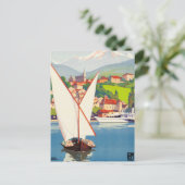 Thonon Les Bains French Travel Europe Briefkaart (Staand voorkant)