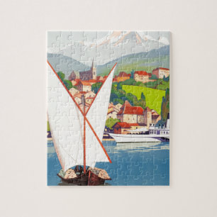 Thonon Les Bains French Travel Europe Legpuzzel