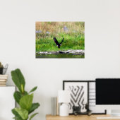 Thoping Eagle Poster (Thuiskantoor)