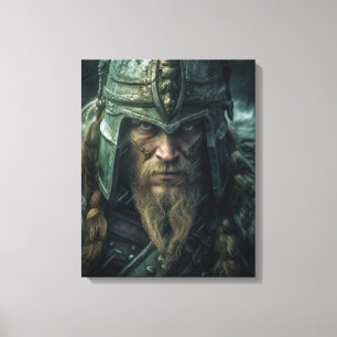 Thor de dondergod canvas afdruk