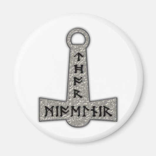 Thor Hammer Mjölnir Magneet (Voorkant)